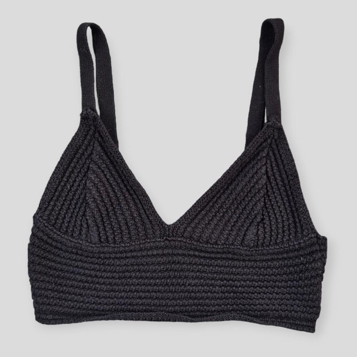 Stradivarius Tops: Crop Top Stradivarius en crochet – Gebraucht aus Villeret von bys_k95b