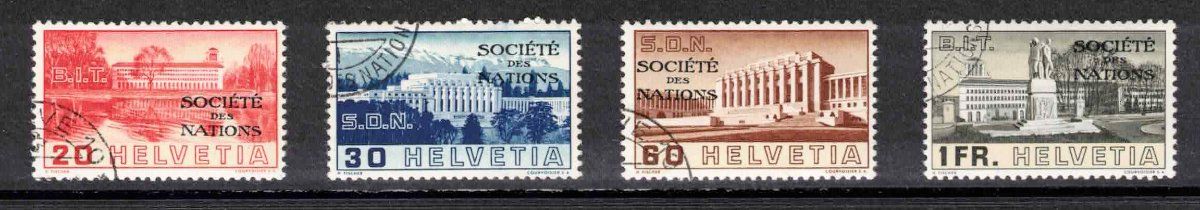 Alle Briefmarken: SDN (D III) Nr.57 - 60 gestempelt – Neu (gemäss Beschreibung) aus Nuglar von Stamp88