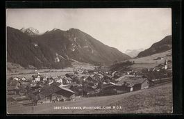 Zweisimmen, Ortsansicht mit Wildstrubel