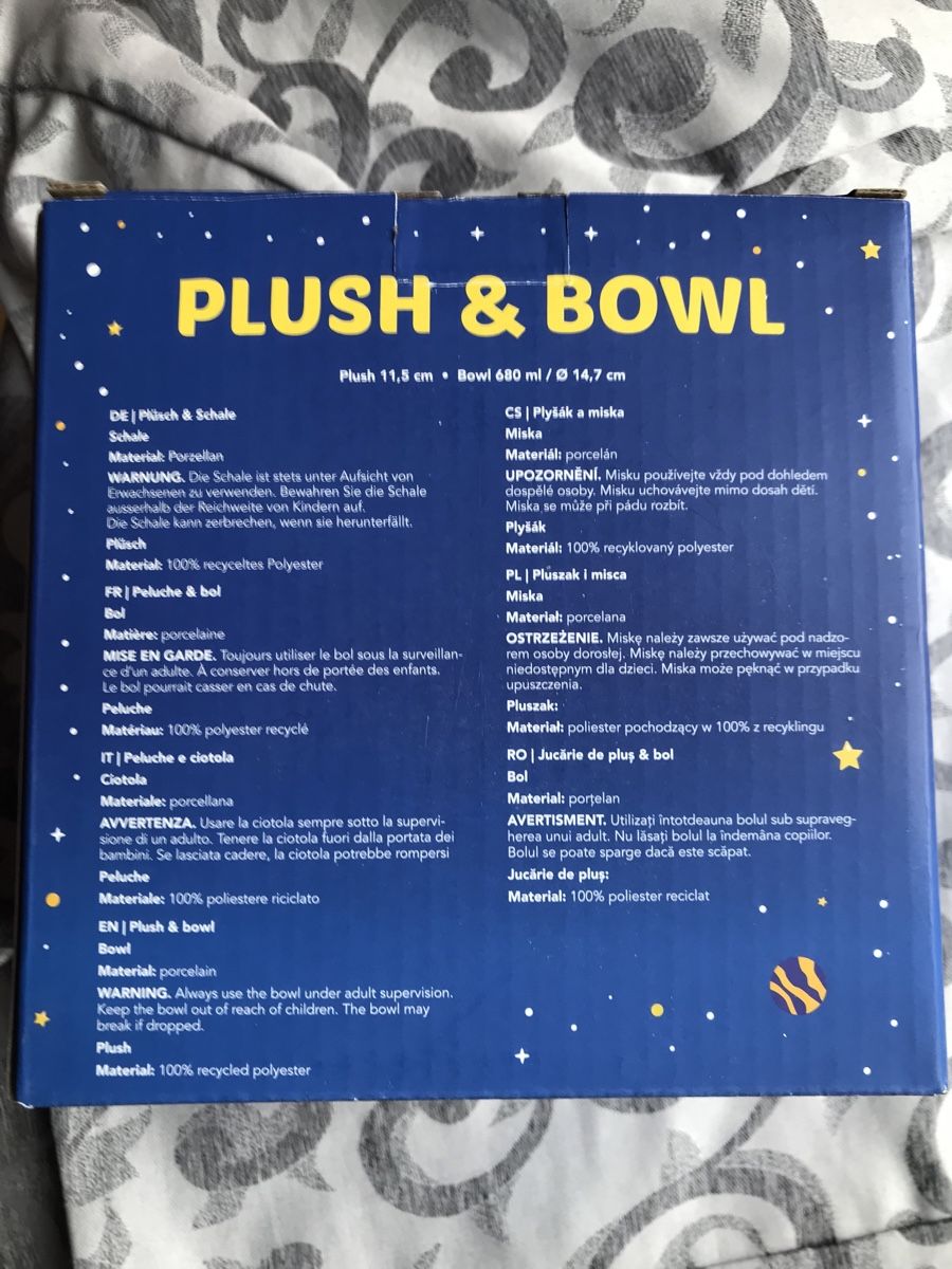 Coop Jouets: Plush and bowl Coop Stern – Neuf avec emballage d'origine à Alpnach Dorf par marvo 1