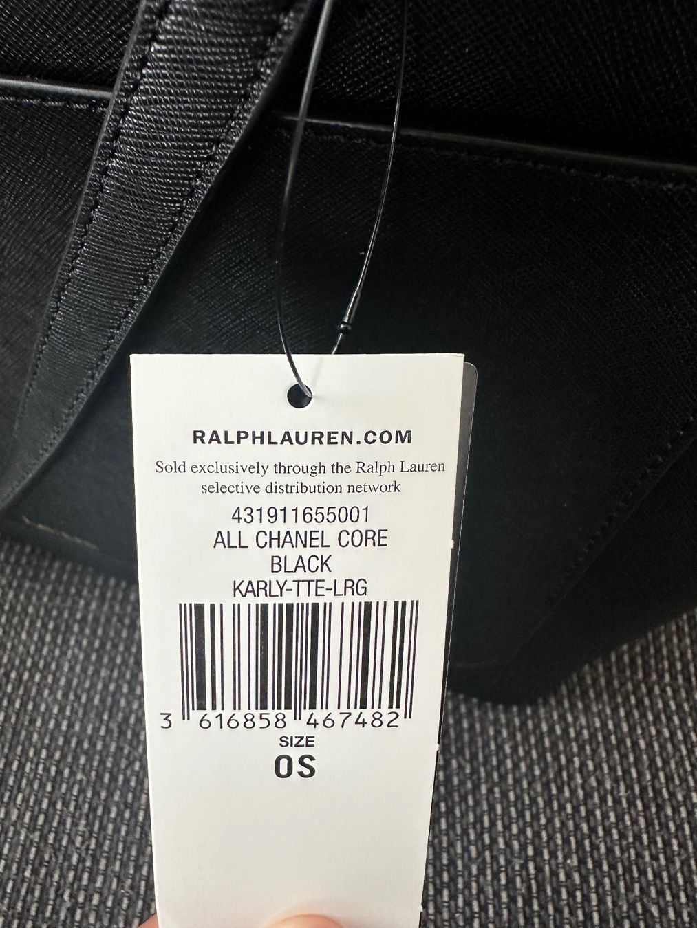 Ralph Lauren Borse da donna: Ralph Lauren Shopper 'KARLY' schwarz – Nuovo e nell'imballaggio originale da Muri AG venduto da Nihon_Nippon 4