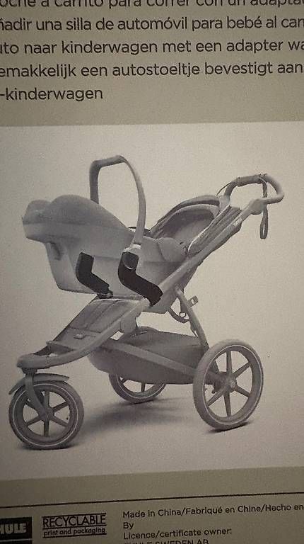 Carrozzine: Autositz Adapter für Thule Urban Glide – Usato da Zürich venduto da blog_bleistift