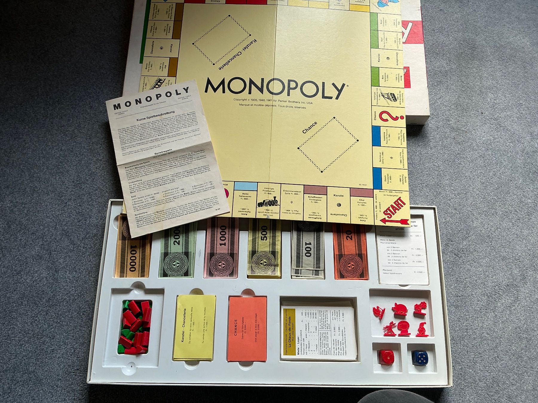 Parker Giochi: Monopoly Classique Brettspiel , Parker – Usato da Jona venduto da Jancy60 1