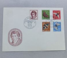 PJ FDC 1955 ohne Adresse