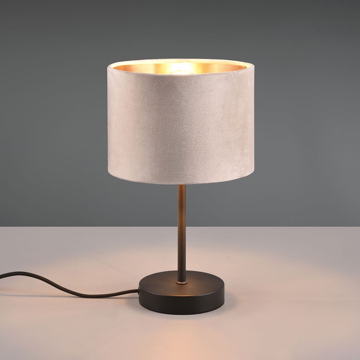 Lampade: Tischleuchte, Stoffschirm, 20 cm Höhe – Nuovo (secondo la descrizione) da Kreuzlingen venduto da Smart-Light