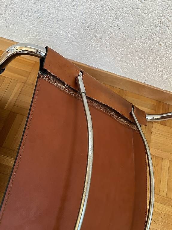 Sedie: Lot des 4 chaises cuir Marcel Breuer – Usato da Lausanne venduto da noemieweso 4