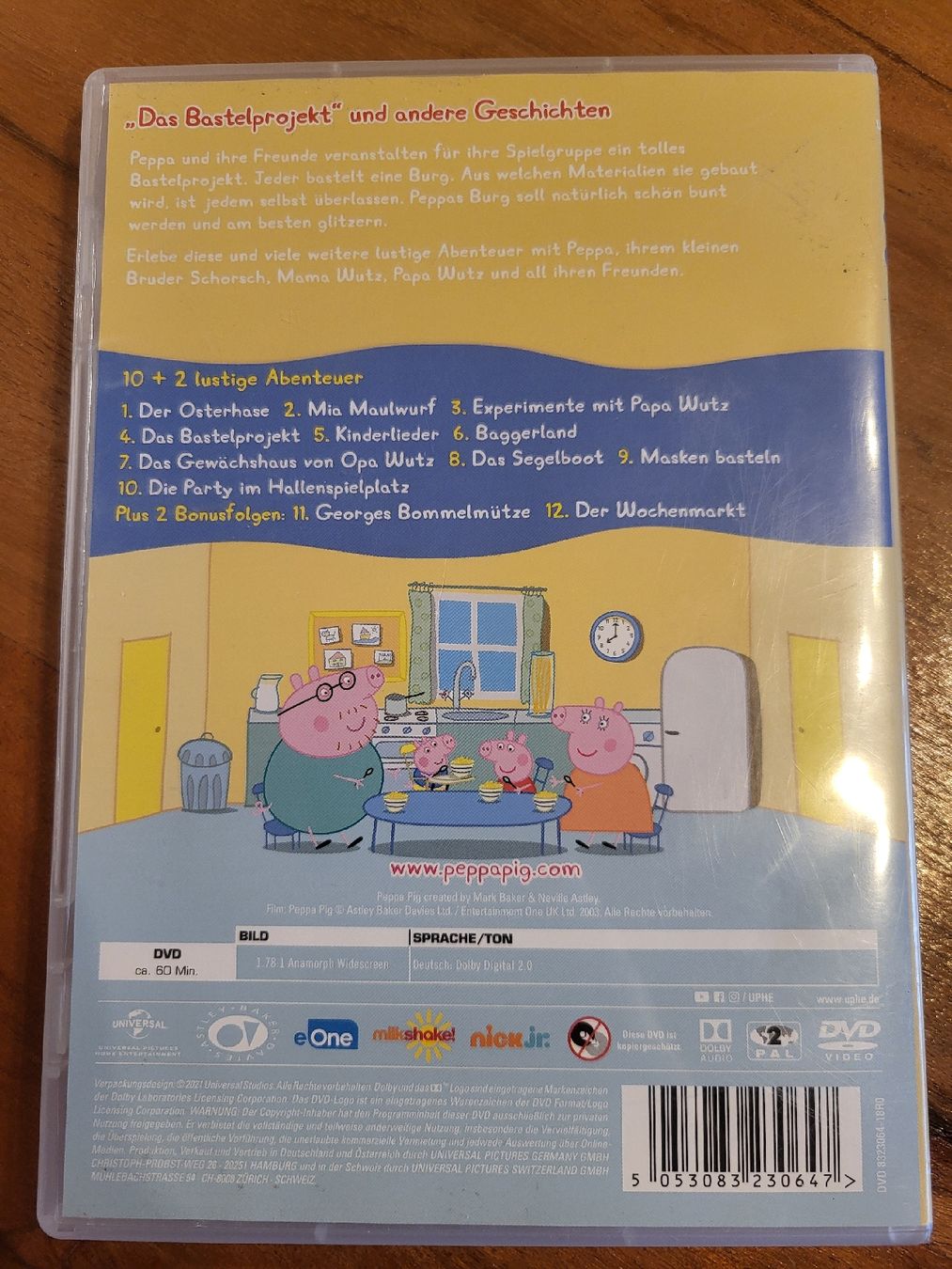 Tutti i DVDs: DVD - Peppa Pig "Das Bastelprojekt" – Usato da Enggistein venduto da Manuki_engg 1