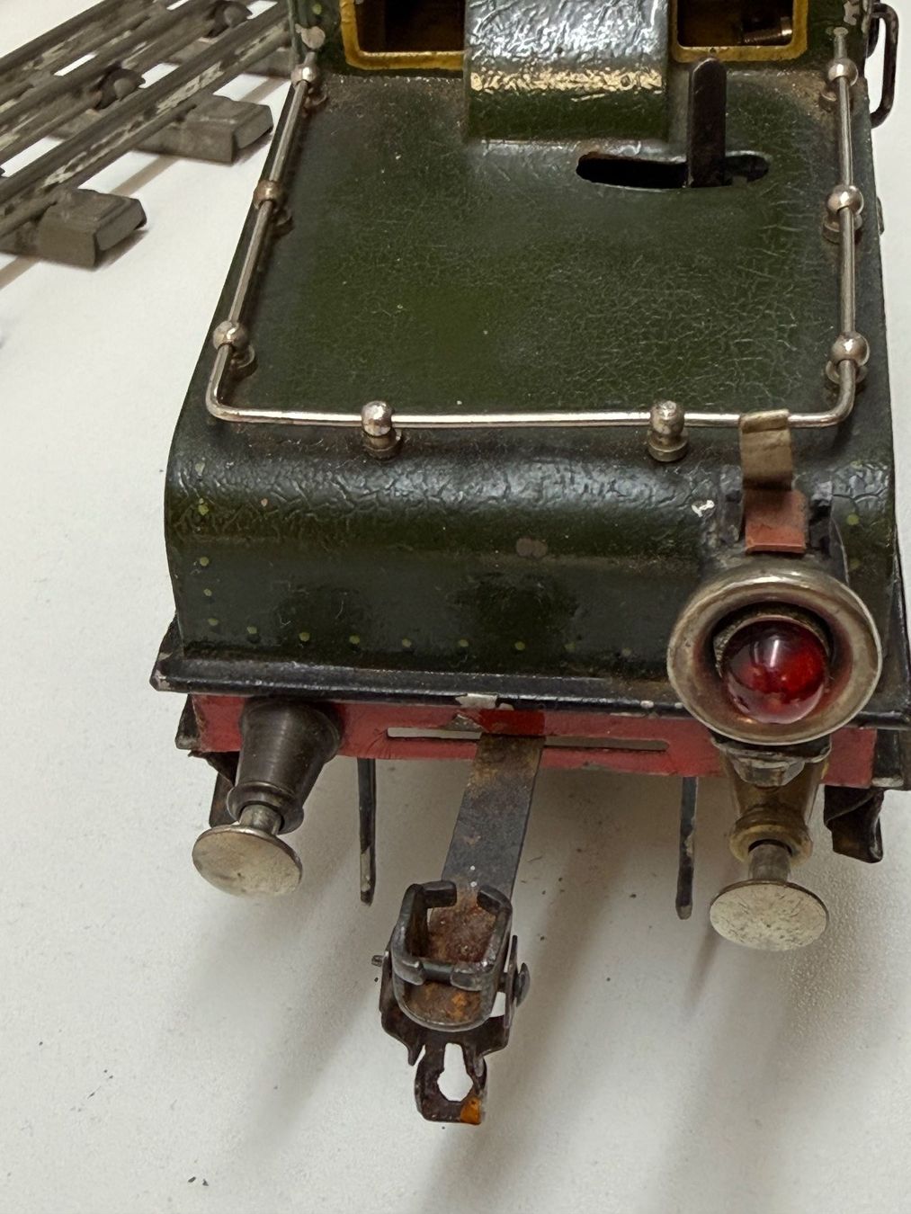 Märklin Modellini di ferrovie: Märklin Spur 1, E-Lok, grün, Blech – Usato da Hinwil venduto da Johann57 5