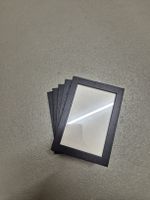 5er Set Fotorahmen, Schwarz, Holz, wie neu!