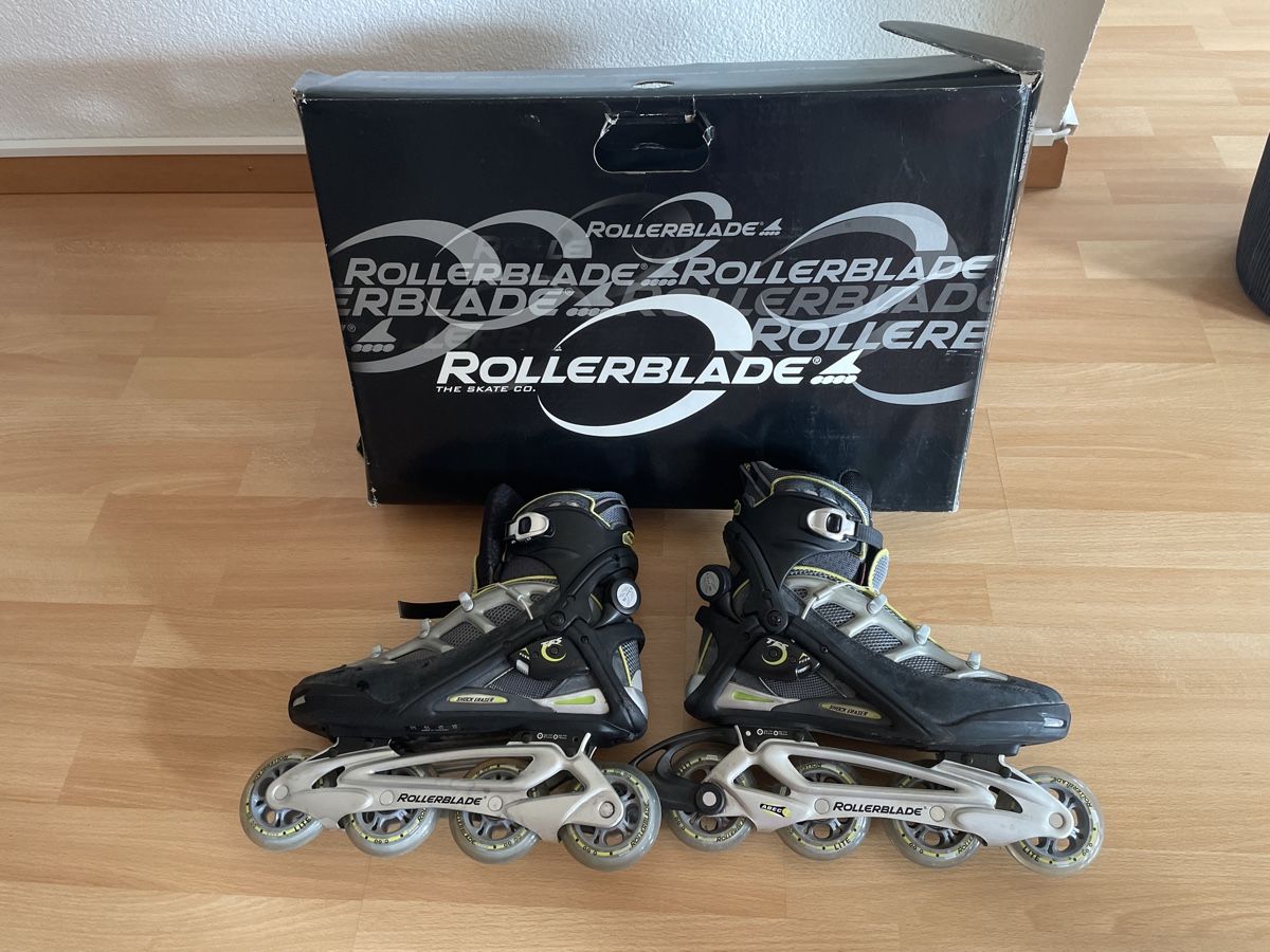 Pattini in linea & Pattini a rotelle: Rollerblade Inline Skates Aero 9 Grösse 42.5 – Usato da Umiken venduto da Abyss3 1