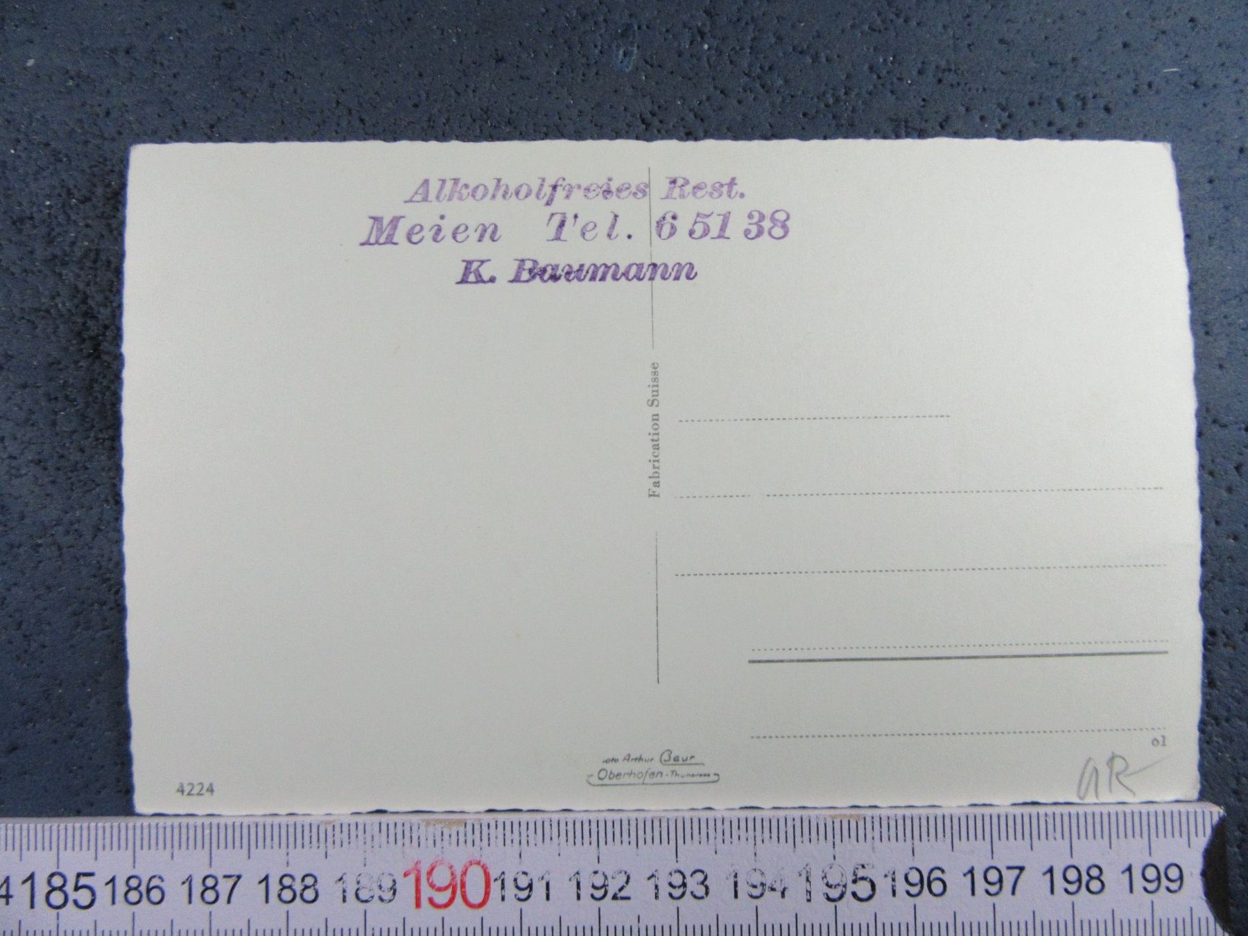 Cartoline postali: SUSTEN URI AK – Usato da Ettingen venduto da Hausi4711 1