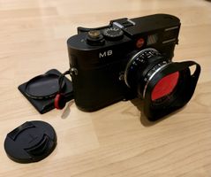Leica M8 (17311 shutter) + Zeiss Biogon 28mm f2.8 +FilterSet