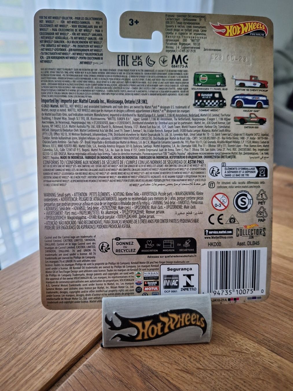 Hot Wheels Premium Vintage Oil 2023 Custom 62 Chevy Pickup (Neu und ...