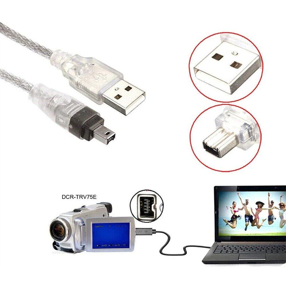 Cavi: HDV Mini DV USB Datenkabel FireWire 1394 4Pin Camcorder PC – Nuovo (secondo la descrizione) da Kirchdorf AG venduto da Aarereussshop 3