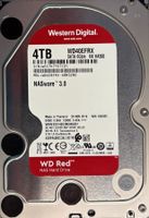 WD Red 4TB (WD40EFRX) mit Festplattengehäuse - Toppzustand