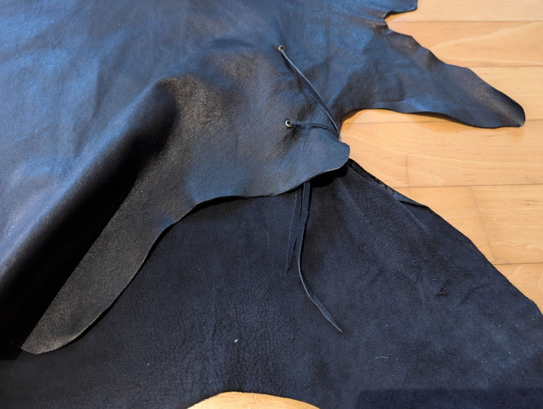 Chemisiers: Leder Bluse – D'occasion à Unterengstringen par Olifant4 4