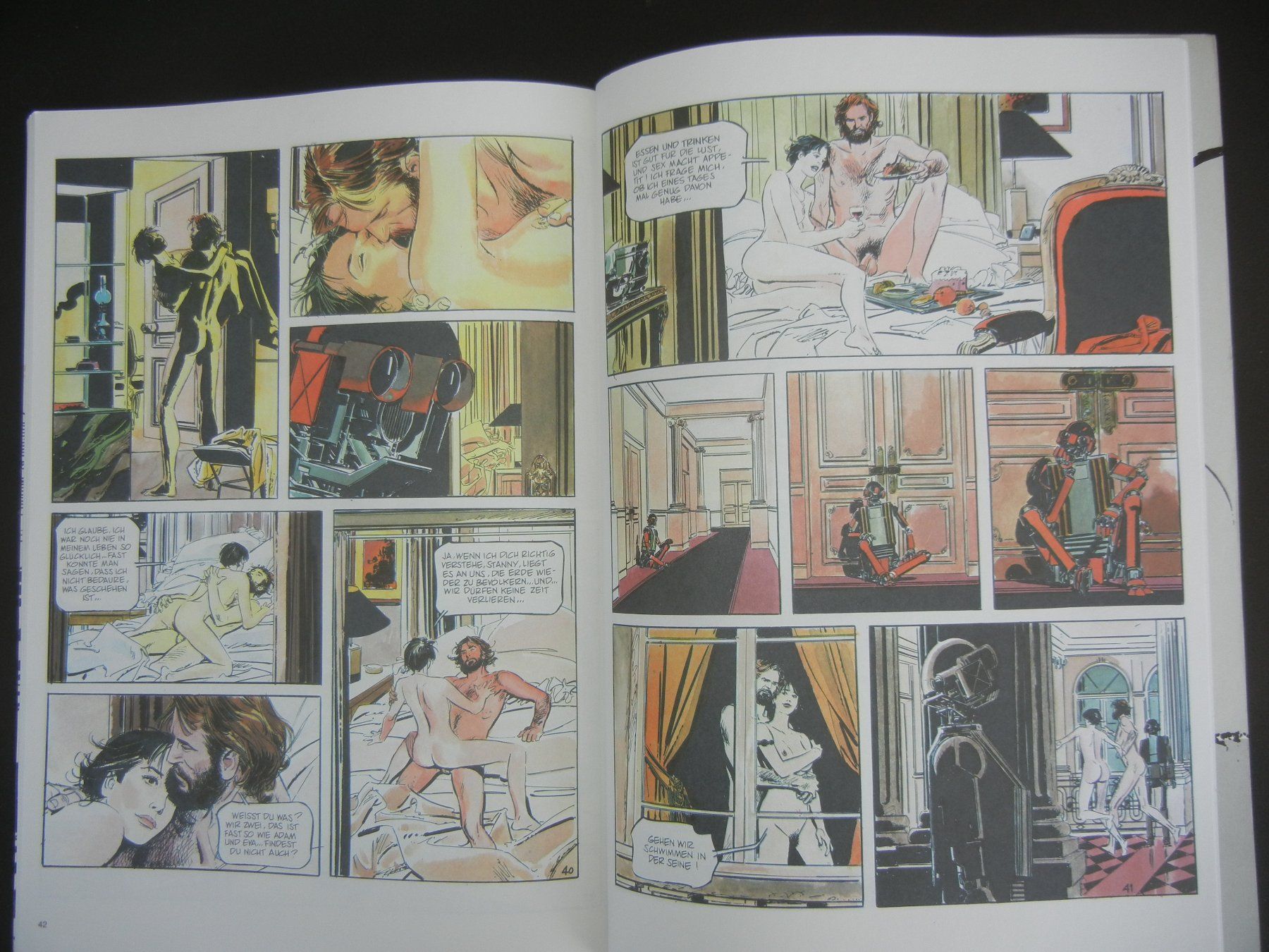 Fumetti: Comic Erotik - Die Ueberlebende - kompl. Reihe – Nuovo (secondo la descrizione) da Langendorf venduto da sonntag10 7
