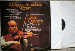Mozart – Violinkonzerte David Oistrach 2 LP  GEWASCHEN