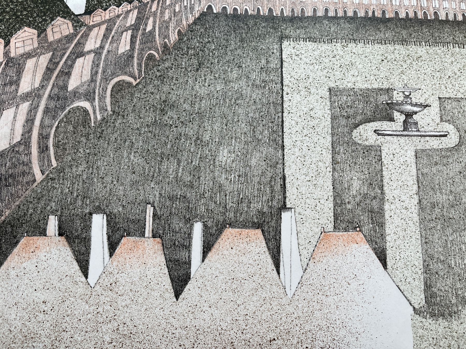 Grafica & Litografie: Offset - Lithografie von OSSI CZINNER    (ID B5701) – Usato da Gelterfingen venduto da art-and-more 3