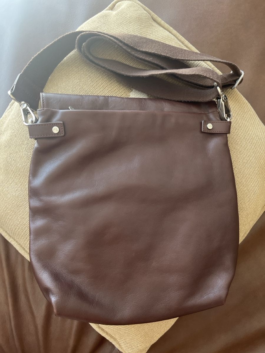 Mandarina Duck Borse: Mandarina Duck Ledertasche, braun – Usato da Uetikon am See venduto da erz13 2