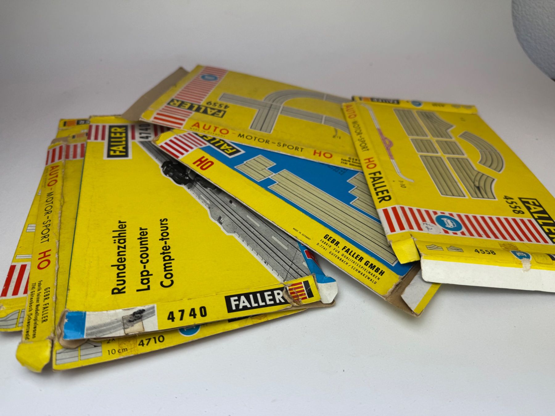 Faller Piste: GB- Faller AMS Alte Original Verpackungen – Usato da Elm venduto da Wikmtz 2