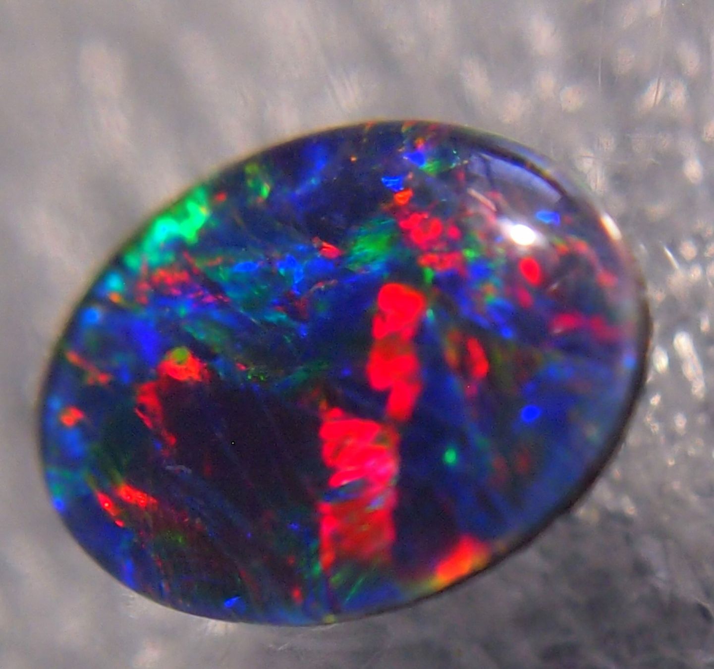 Pietre preziose: 3,5 ct. Multicolour Blackopal-Triplette AAA – Nuovo e nell'imballaggio originale da Reinach BL venduto da rumablum 4