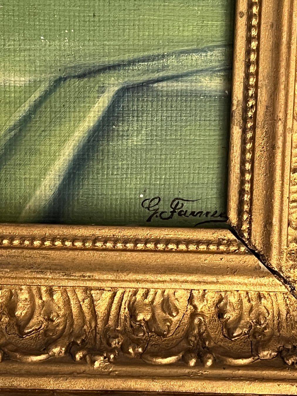 Foto & Immagini: Antikes Bild, gemalt Goldrahmen – Usato da Wil venduto da fuschti01 3