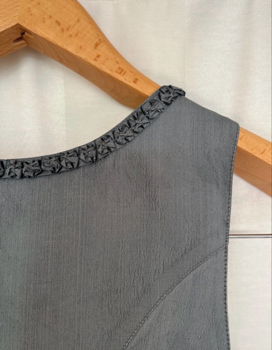 Vestiti: Dirndl Trachtmacher grau Seide Gr. 34 – Usato da Zürich venduto da janni_jj12 6