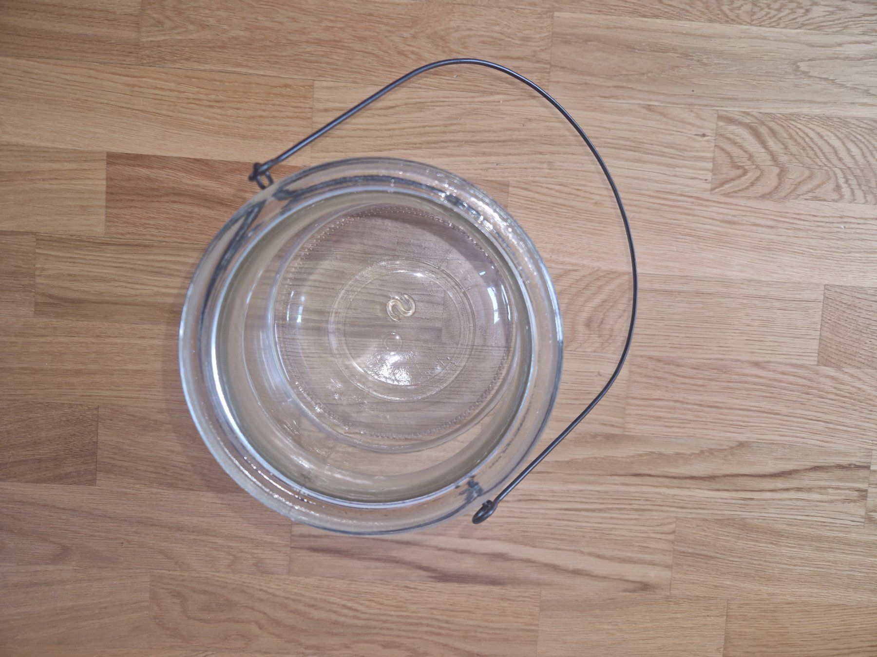 Gläser: Grosses  Gefäss Deko Windlicht Sangria Bowle Glas – Gebraucht aus Buchs Sg von Valedi 2