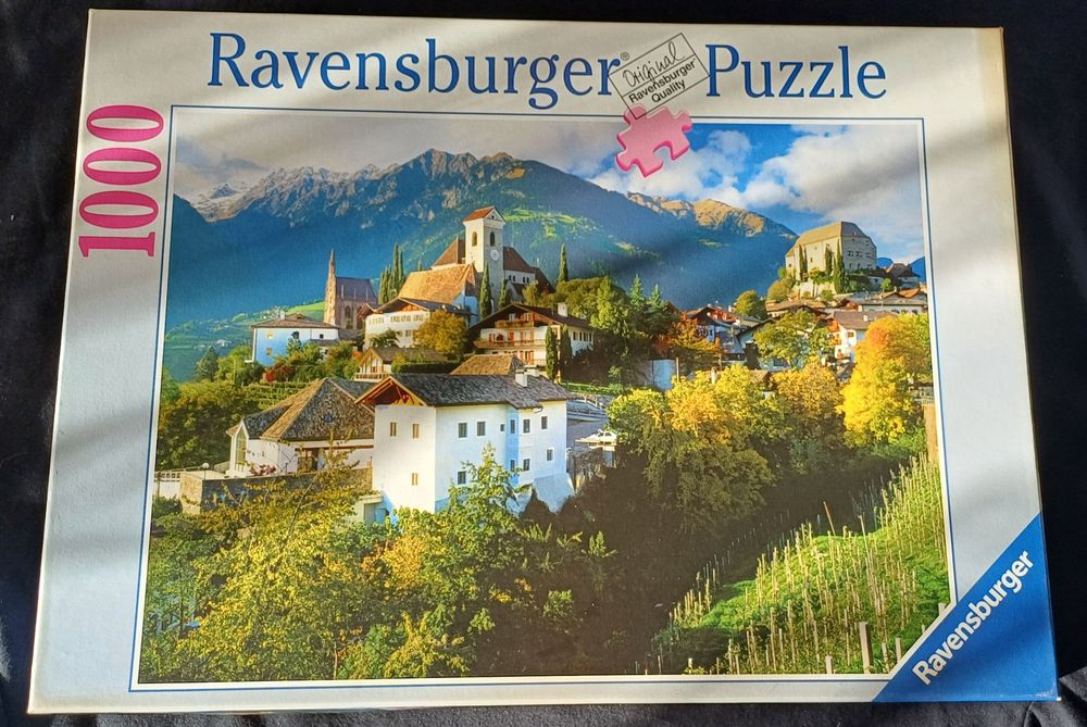 Ravensburger Puzzle 1000 Teile – „Country Cottage Collection: Eisenbahnhütte“