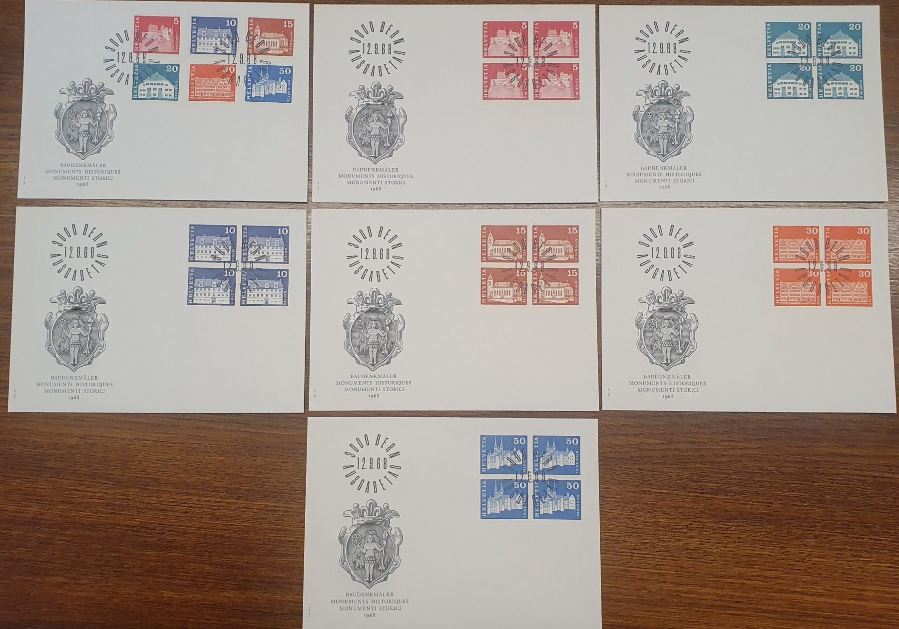 Tous les timbres: Total 162 verschiedene tolle Briefe – D'occasion à Härkingen par MarianneSi 2