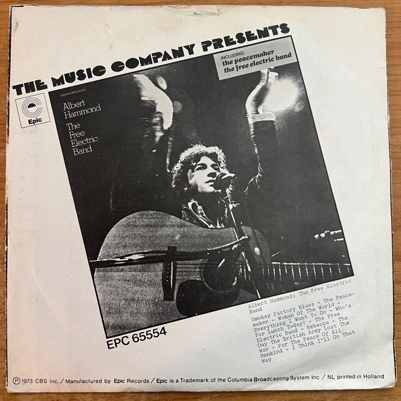 Vinyles: Albert Hammond -The Peacemaker / 1. NL-Press. 1973 – D'occasion à Gais par soundcave57 3
