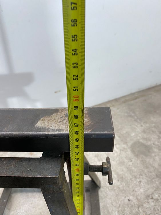 Rollbock Materialständer 300mm - Höhenverstellbarer Stützbock Bis 1120mm & 60kg