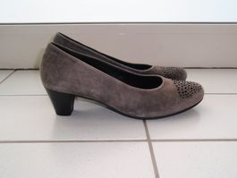 Gabor Lederpumps braun Grösse 40/40.5