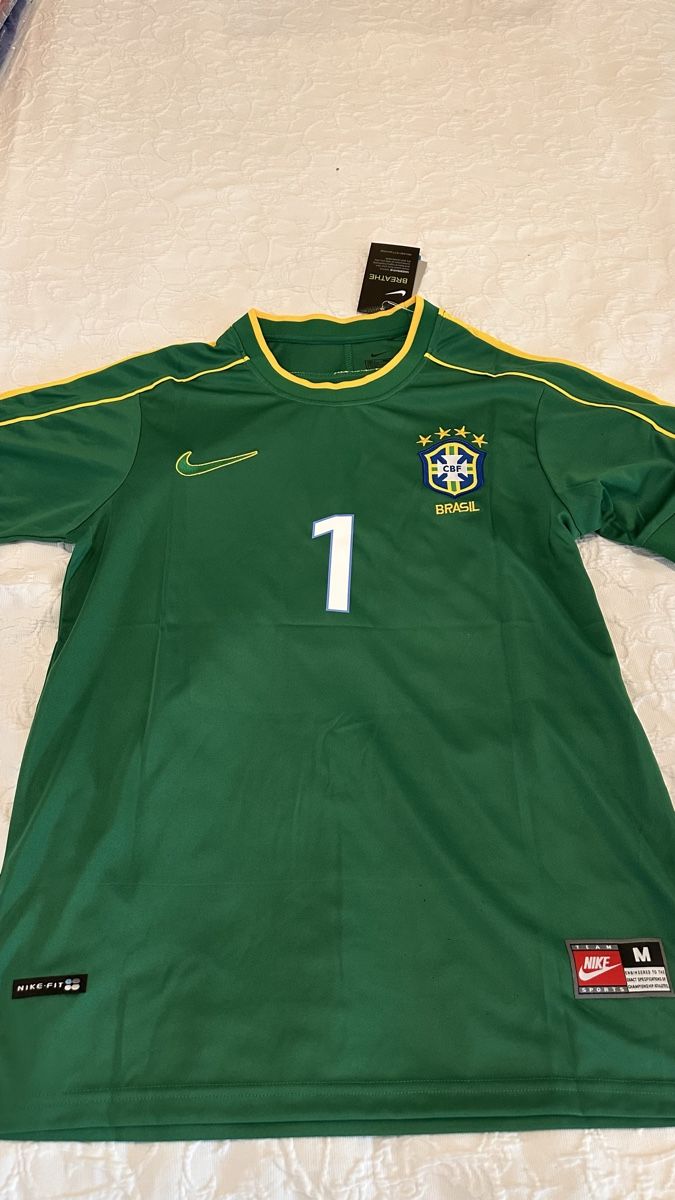Maillots de corps & Pantalons: Brazil 1998 WC- Taffarel 1 – Neuf (Voir description) à Oberrieden par jon_5cl2 1