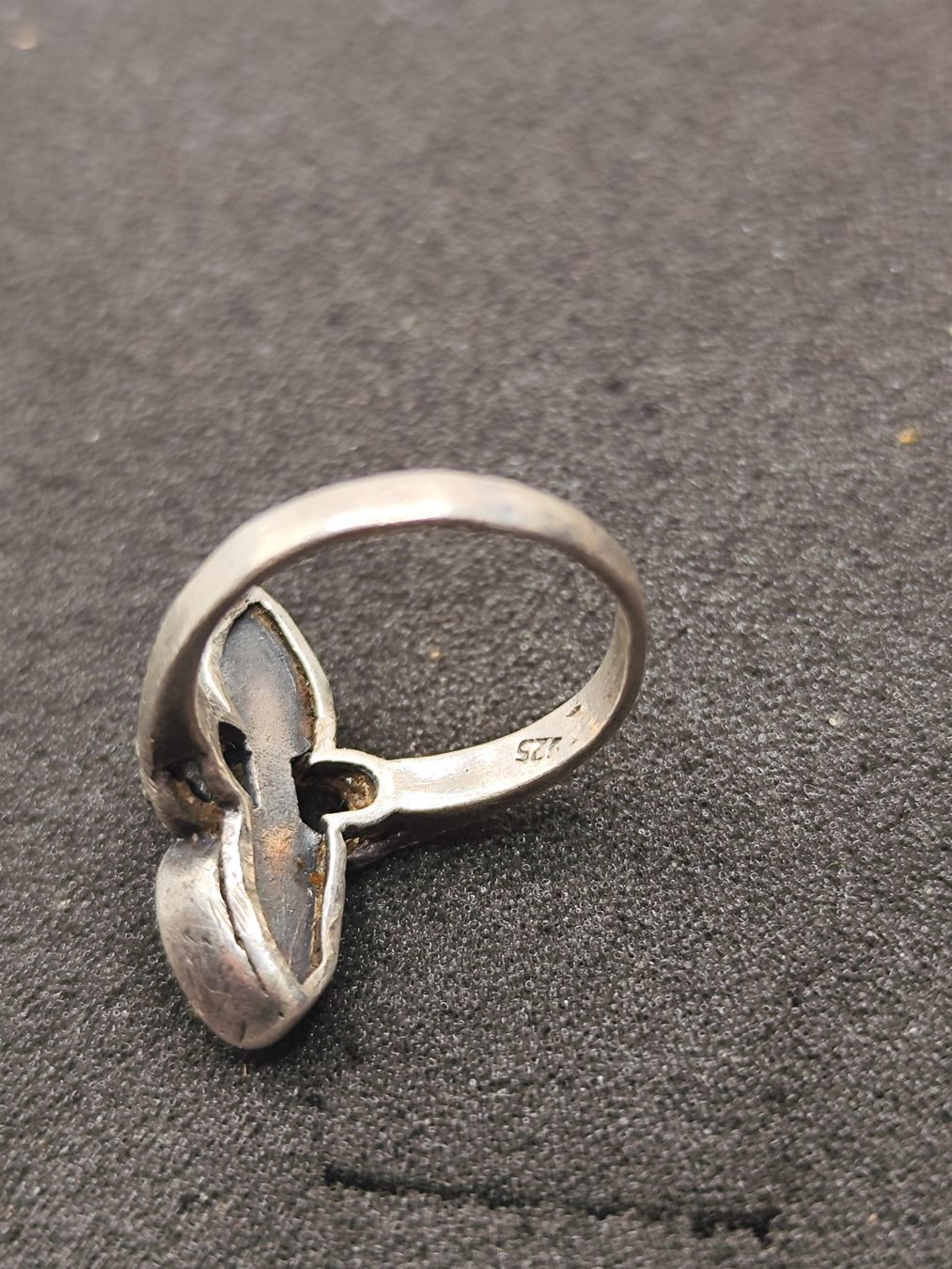 Bagues: Vintage 925er Silber Ring mit schmucksteine Top – D'occasion à Steffisburg par mat_8s7d 4