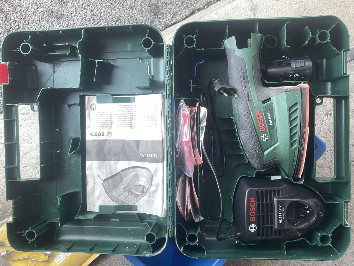 Bosch Schleifen & Polieren: BOSCH PSM 10.8 LI Exenterschleifer mit Koffer – Gebraucht aus Matten(St.Stephan) von hjkl000 1