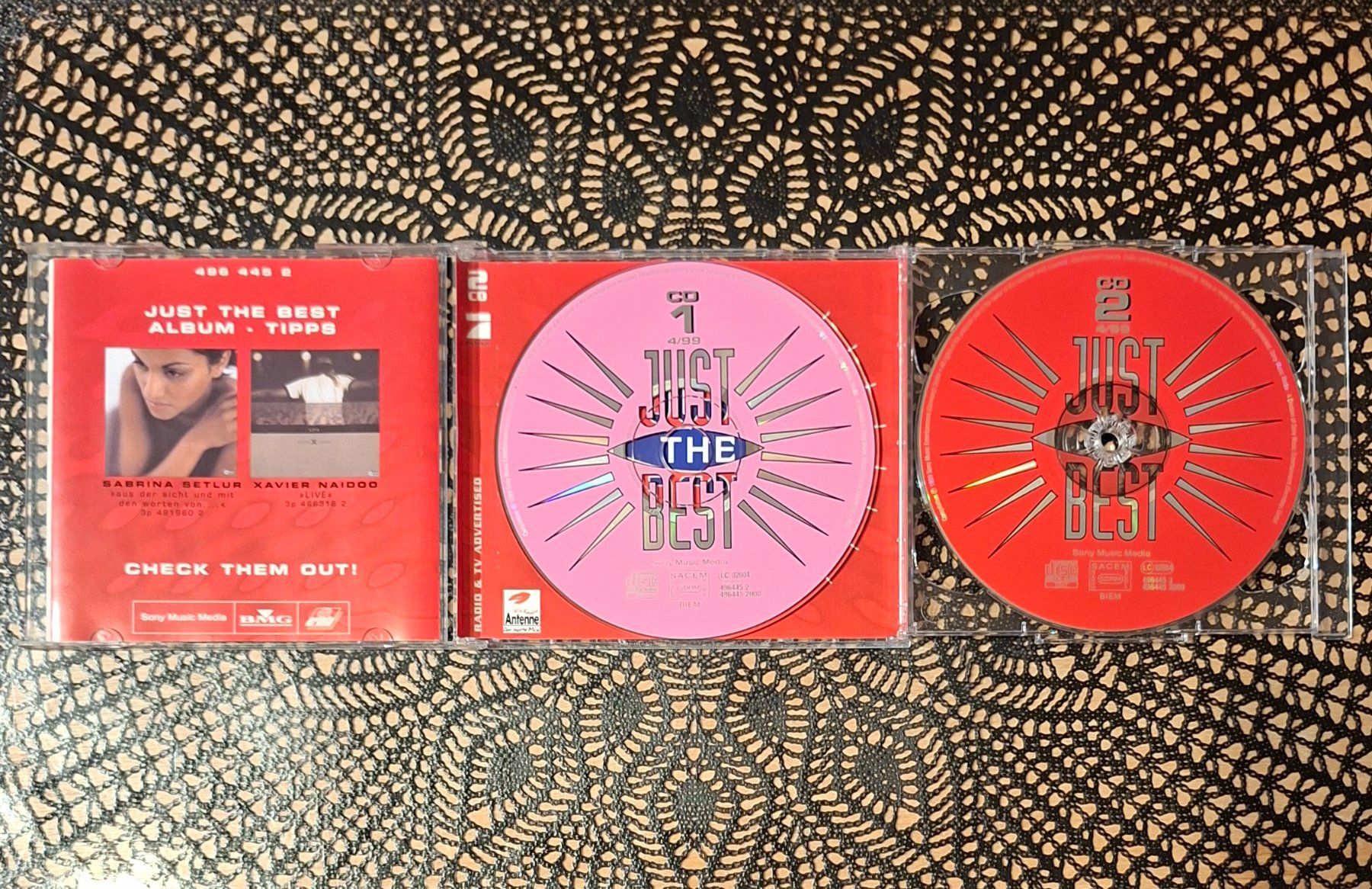 CD: Just The Best Vol. 4-99, 2CD Hit Compilation Sampler 1999 – Usato da Schönenberg TG venduto da breiti12 2