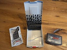 Bosch Werkzeugset NEU / Bitset / Metallbohrer / Holzbohrer
