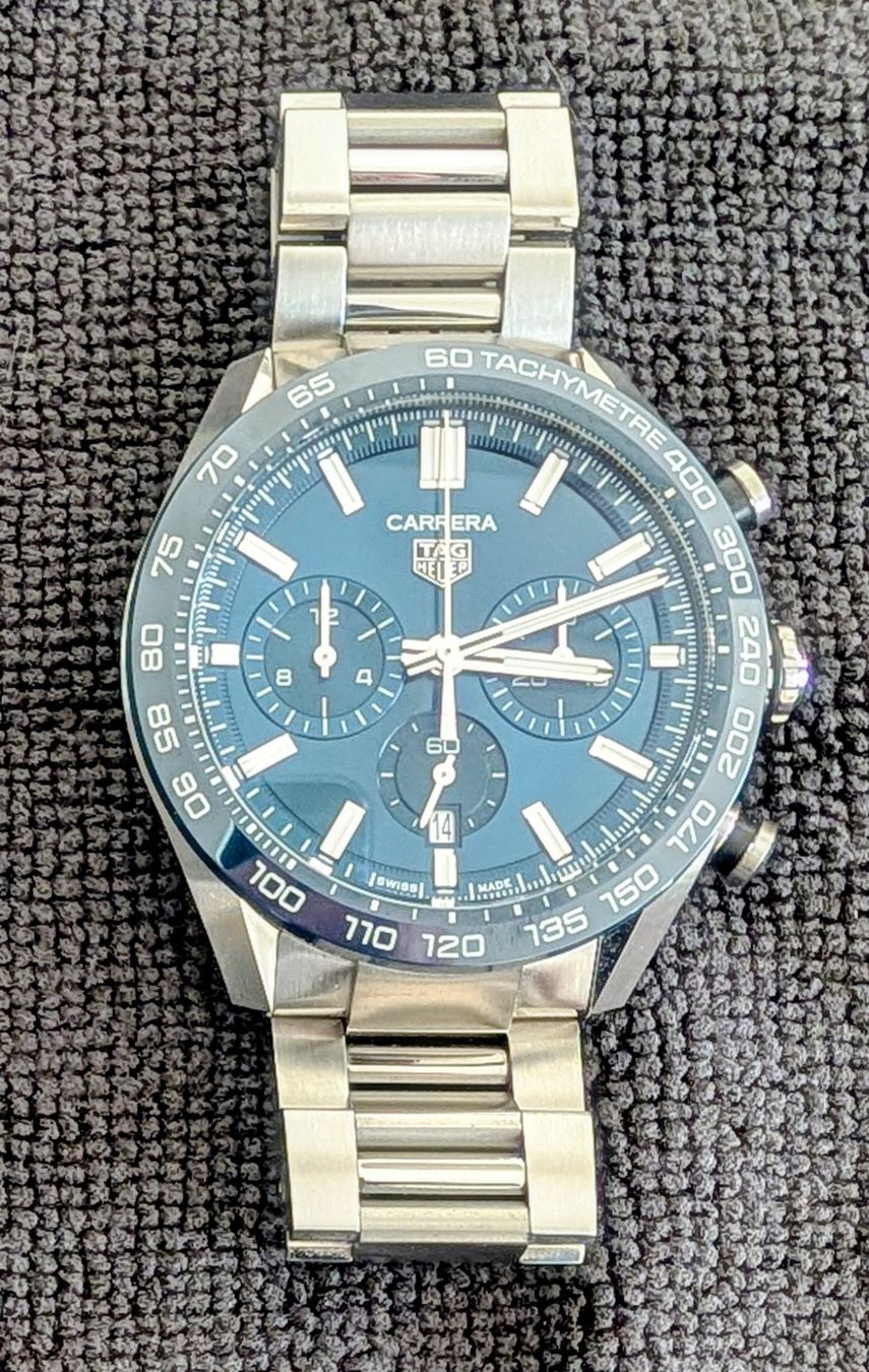 Tag Heuer Orologi: TAG Heuer Carrera Chronograph CBN2A1A.BA0643 – Usato da Adetswil venduto da maze180 1