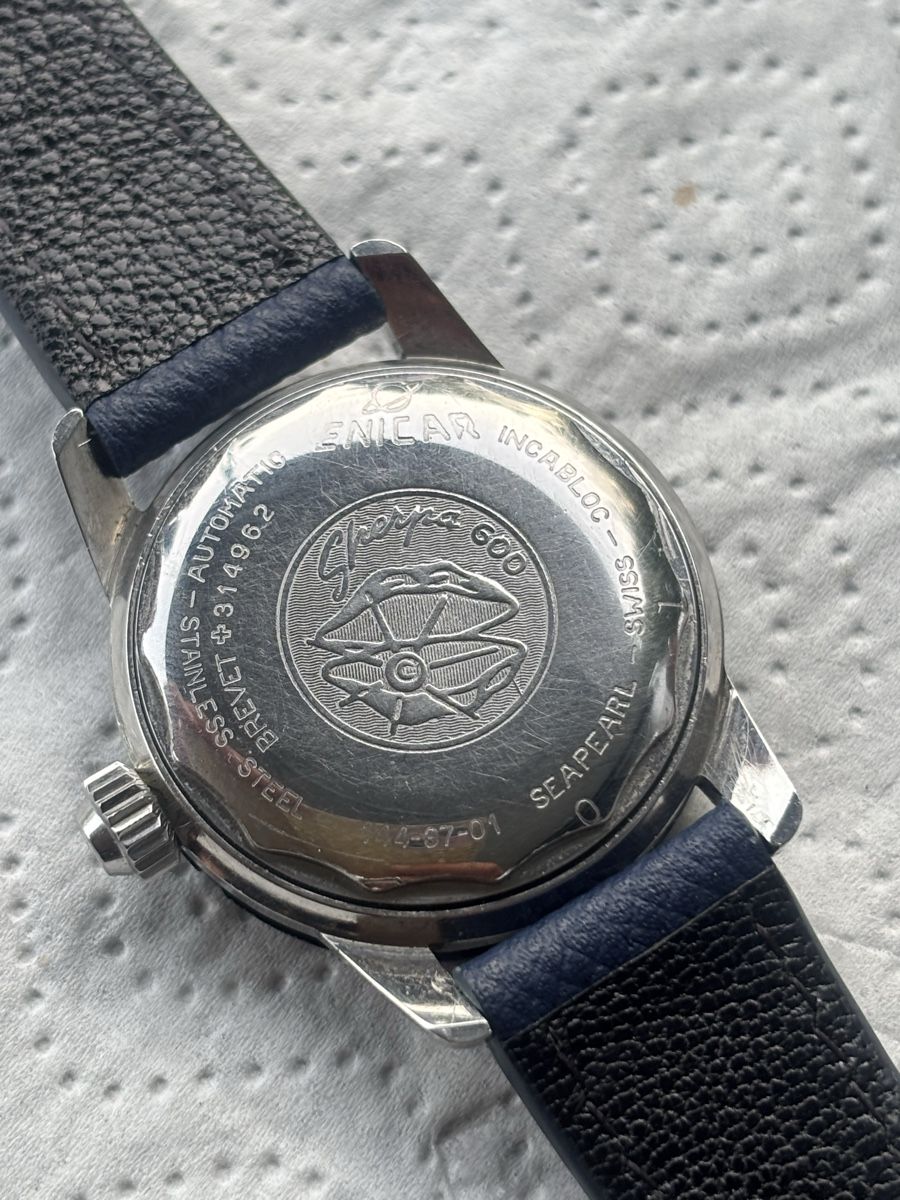 Enicar Orologi: Enicar sherpa Super-Divette – Usato da Estavayer le lac venduto da Penza.j 3