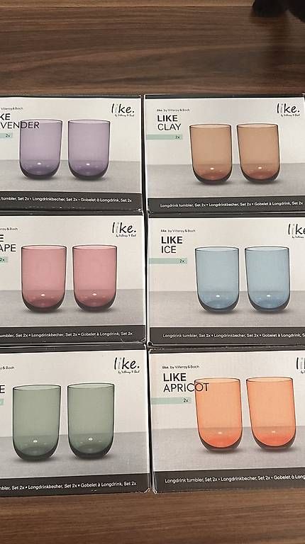 Gläser: Villeroy & Boch Like Longdrink Gläser – Gebraucht aus Felben-Wellhausen von ale_y7hx