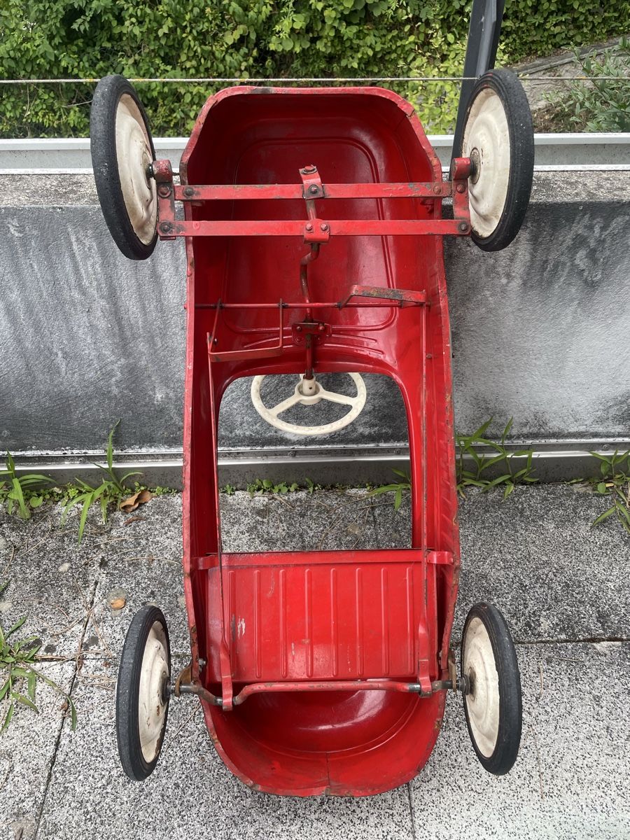 Spielzeuge: Ancienne Voiture à Pédales MG – Gebraucht aus Vallamand von Bricbracbroc82 9