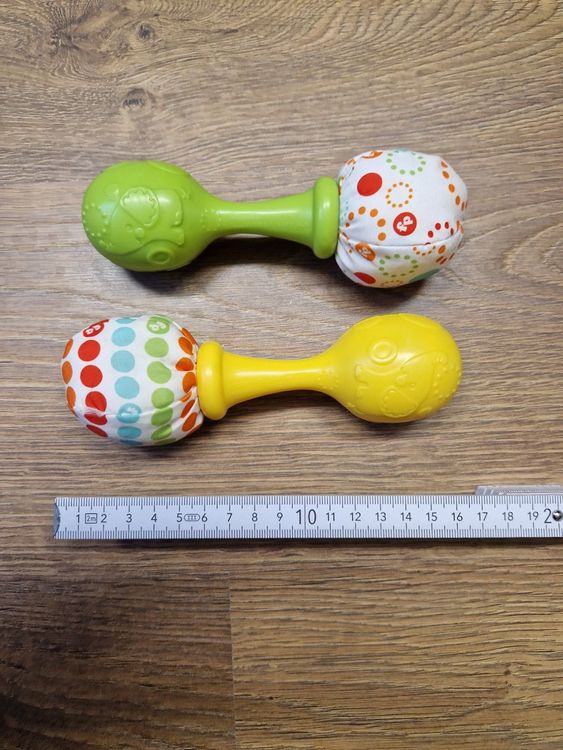 Fisher-Price Baby Rassel mit Stoff, Greifling guter Zustand (Neu ...