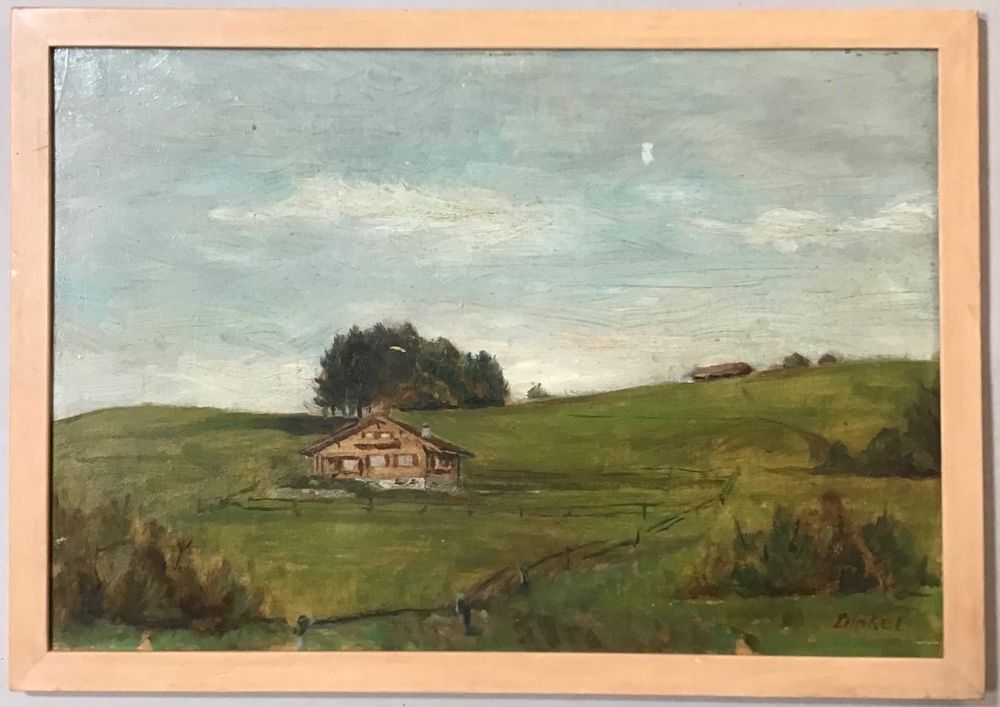 Alexander DINKEL (1897-1953) Landschaft Gemälde | Kaufen auf Ricardo