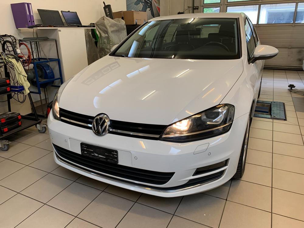 *VW GOLF 7HIGHL*125PS*DSG*NAVI*RÜCKFAHRK*TEL*16ER*AB PLATZ*