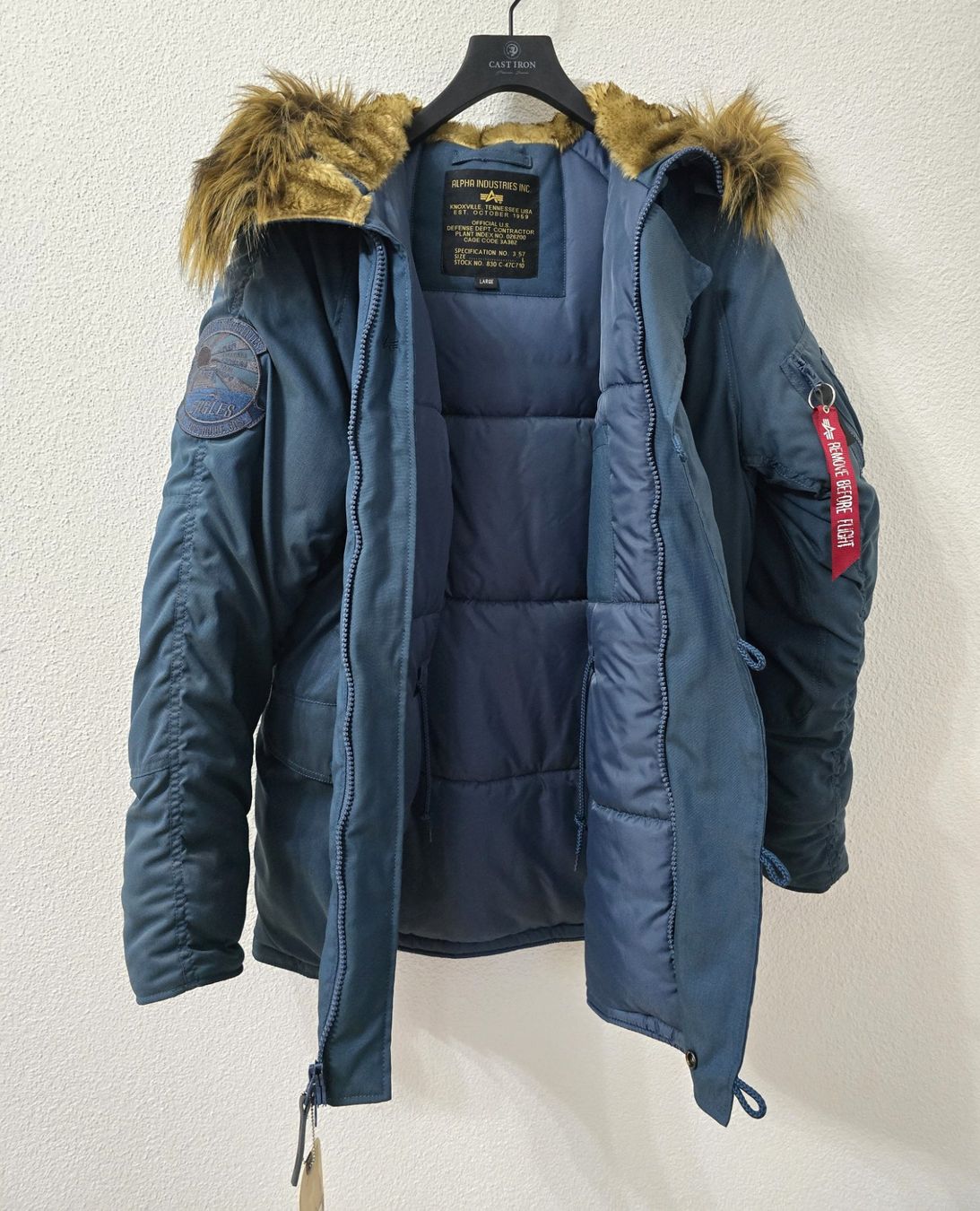 Alpha Industries Cappotti: Alpha Industries Explorer Herren Winterjacke Mantel Grösse L – Nuovo e nell'imballaggio originale da Oetwil an der Limmat venduto da dhantal 8