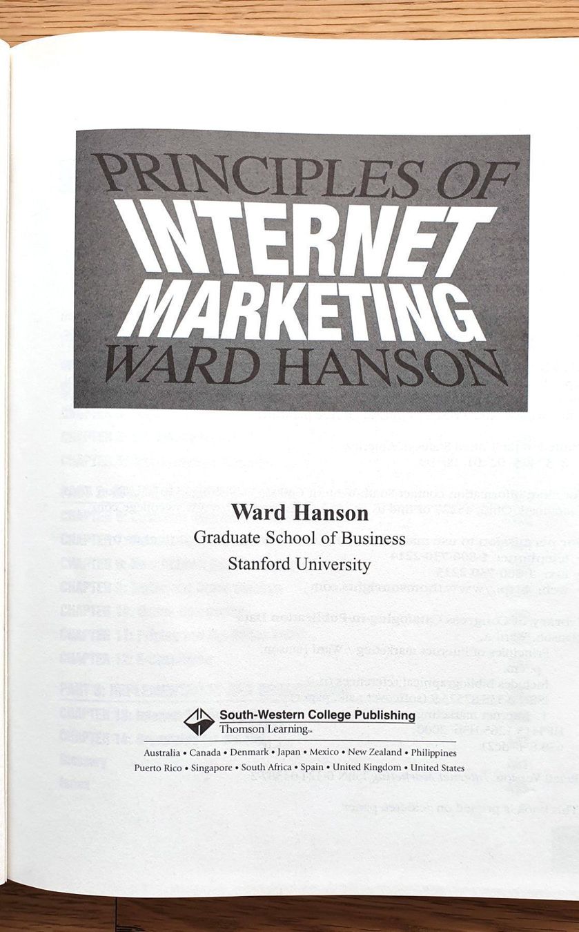 Bücher: Principles of Internet Marketing – Neu (gemäss Beschreibung) aus Rothenburg von Ajax111 2