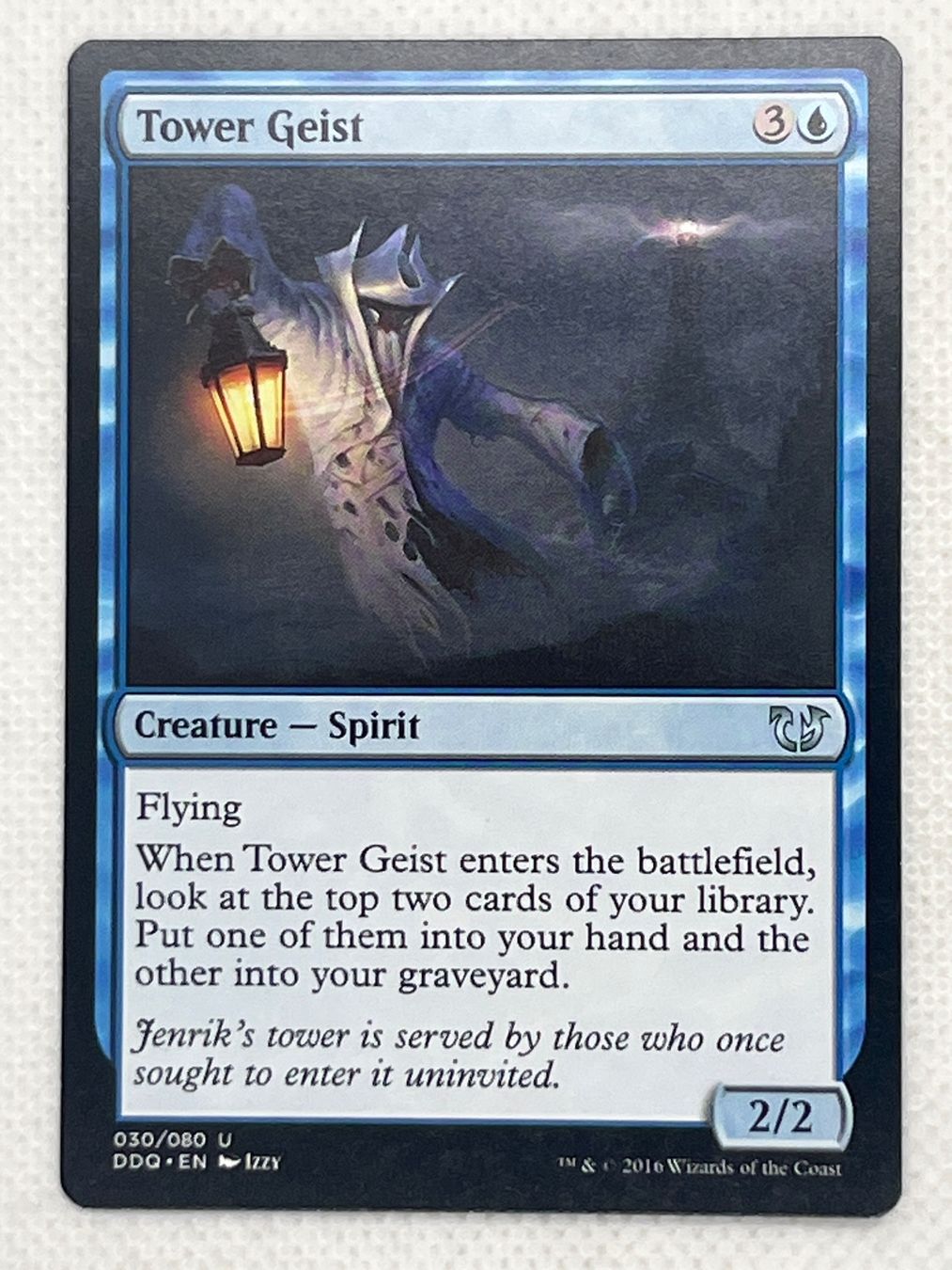 Magic The Gathering Sammelbilder & Trading cards: MTG Tower Geist DDQ 030 Englisch Uncommon – Gebraucht aus Hinterkappelen von Kim1992