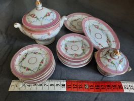 Très ancienne DINETTE, en PORCELAINE